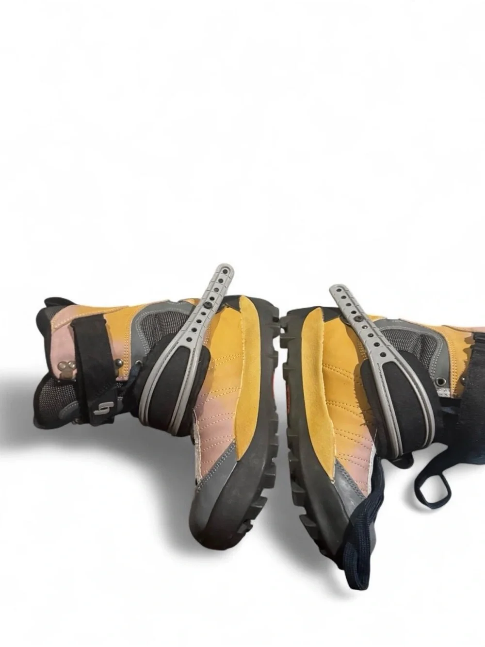 Shimano Yellow and Gray Men's Clicker Boots